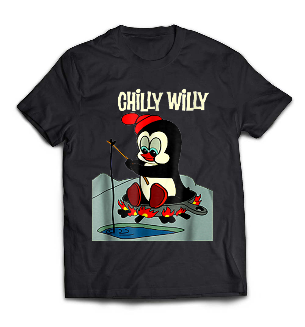 Chilly Willy Ice Fishing Shirt for Kids: Perfect for Young Anglers